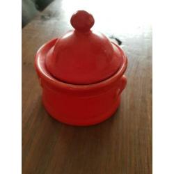 Suiker en suikerpot