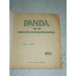 Panda De Meester-oudheidkundige 1e druk 1953 Marten Toonder