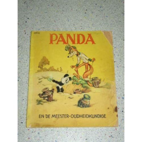 Panda De Meester-oudheidkundige 1e druk 1953 Marten Toonder