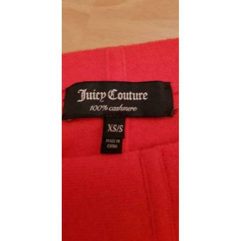 Juicy Couture Repeat 100 % Cashmere poncho maat 38, 40, 42