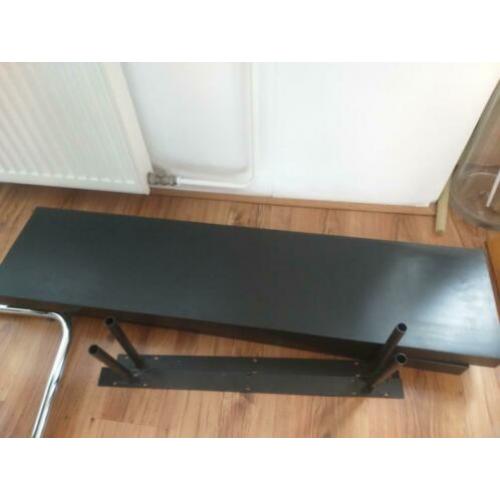 2 Ikea wand plank zwart