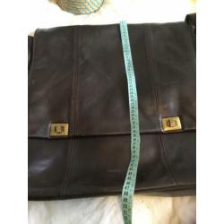 Grote kantoor tas leder