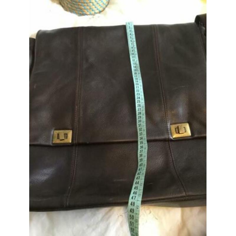 Grote kantoor tas leder