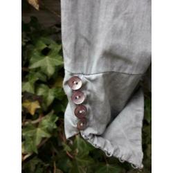• Elisa Cavaletti blouse in grijs mt L, zgan deze mooie uitg