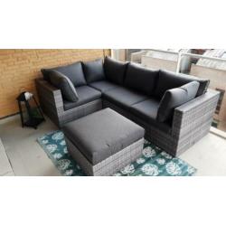 Loungeset Le Sud | Grijs | Als nieuw, half jaar oud!!