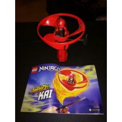 5 sets Lego Ninjago Airjitzu : Cole, Kai, Jay, Morro, Wrayth