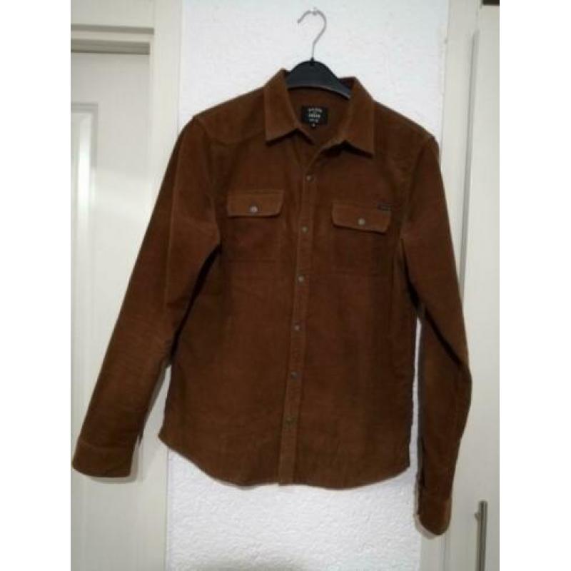 Silvercreek blouse bloes cognac overhemd mt M