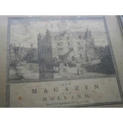Sup. Oude Kopergr, DELFT:1724,Het Magazijn van Holland