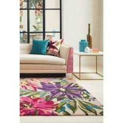 vloerkleed harlequin floreale fuchsia 170 x 230