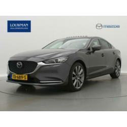 Mazda 6 2.0 SKYACTIV-G SIGNATURE AUTOMAAT leder, schuifdak,