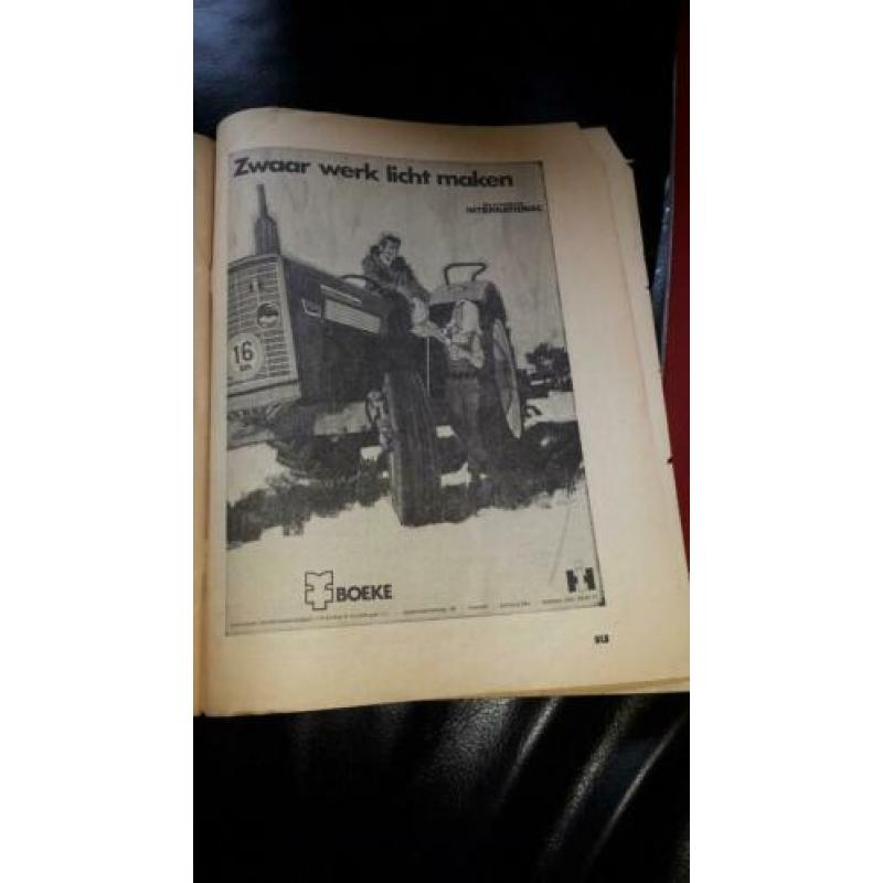 Het loonbedrijf tijdschrift reclame deutz ford traktoren