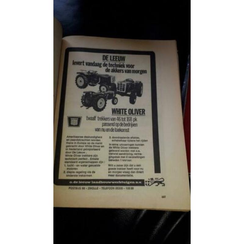 Het loonbedrijf tijdschrift reclame deutz ford traktoren