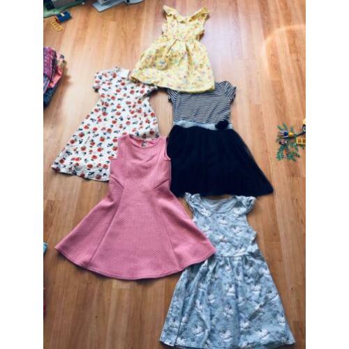 Pakket jurkjes primark, h&m en europe kids