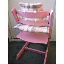 Complete roze Stokke trip trap Tripp Trapp kinderstoel