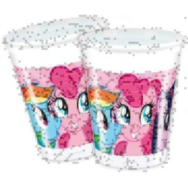 My Little Pony Feestartikelen - Bordjes, bekertjes, Slingers