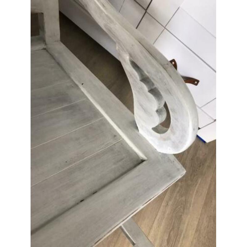 Houten schommelstoel