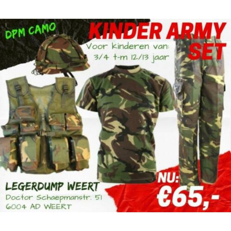 Complete kinder army set