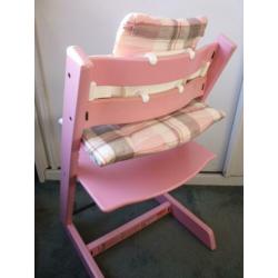 Complete roze Stokke trip trap Tripp Trapp kinderstoel