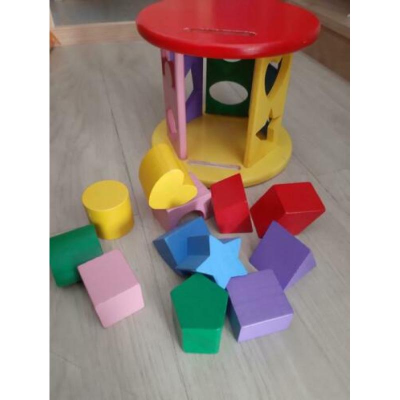 Diverse houten speelgoed