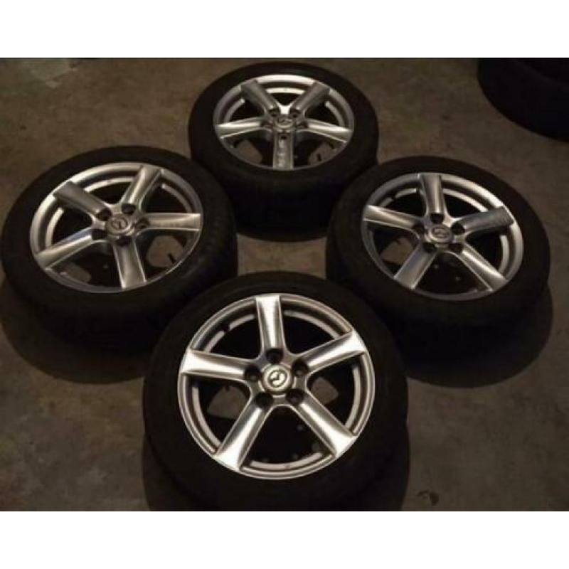 ? 16” Originele Mazda Mx5 NC velgen met Banden 5x114,3
