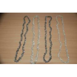 Ketting schelpen 4 x.