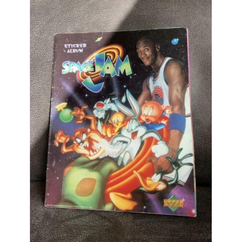 Space Jam sticker album