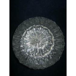 Vintage plafondlamp/plafonniere bubbel, reliëf