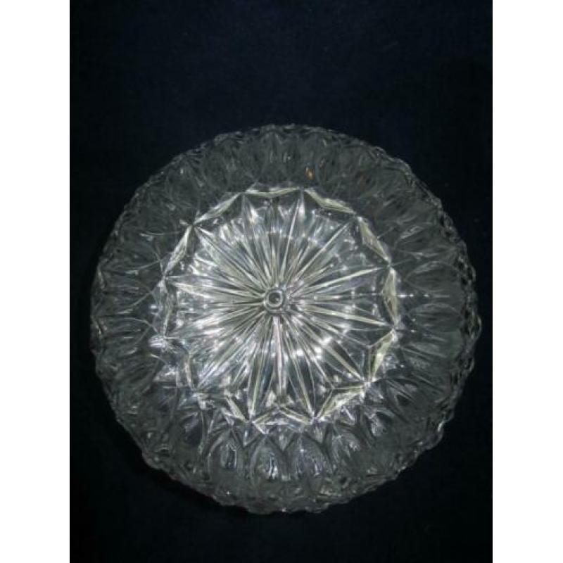 Vintage plafondlamp/plafonniere bubbel, reliëf