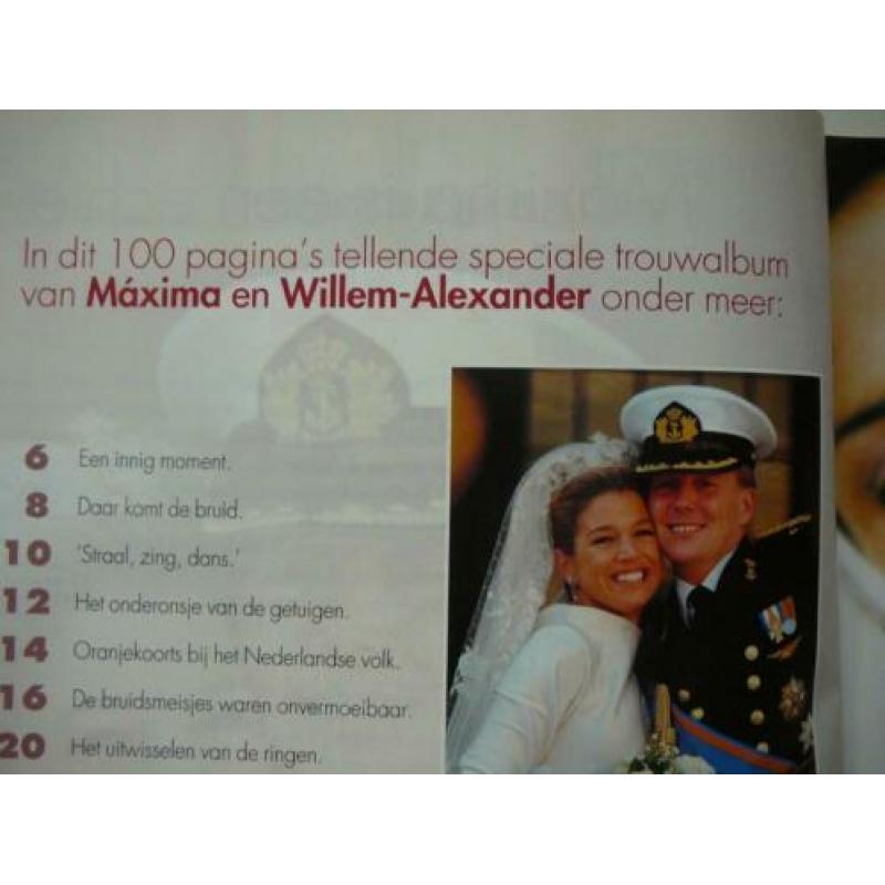 Privé trouwalbum Maxima en Willem-Alexander