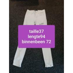 Ecru jeans Zara maat 36