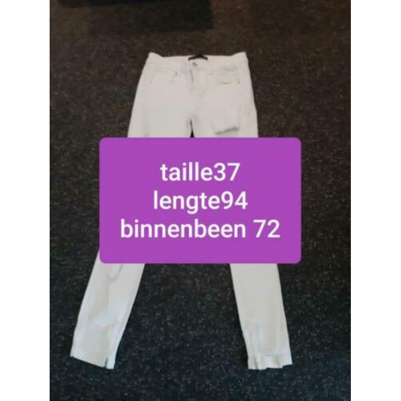 Ecru jeans Zara maat 36