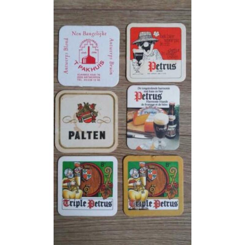43 BELGISCHE BIERVILTJES uit Verzameling.