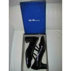 Nieuwe KS Shoes in Zwartlak 385