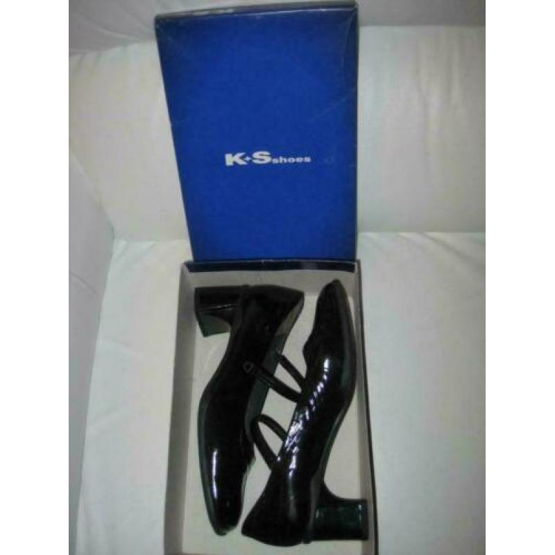 Nieuwe KS Shoes in Zwartlak 385