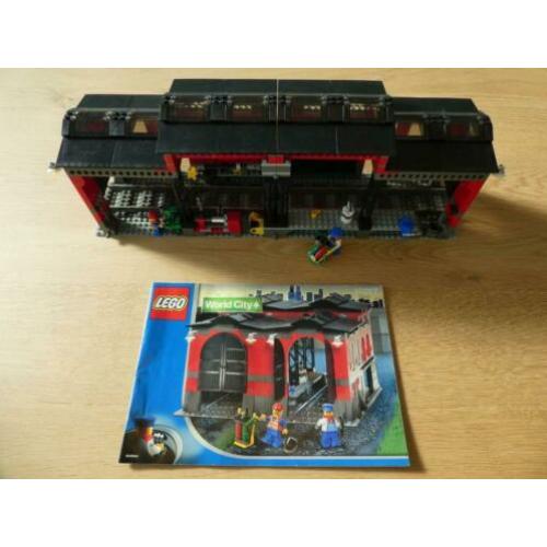 Lego trein 10027 Train Engine Shed zonder doos