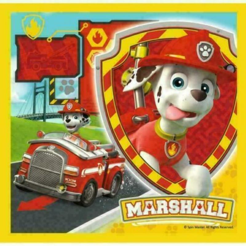 Paw Patrol 3 in 1 Puzzel - 20/36/50 stukjes - Trefl
