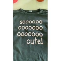 Meisjes rokje beebielove maat 86 / 80 bbl met 2 shirts