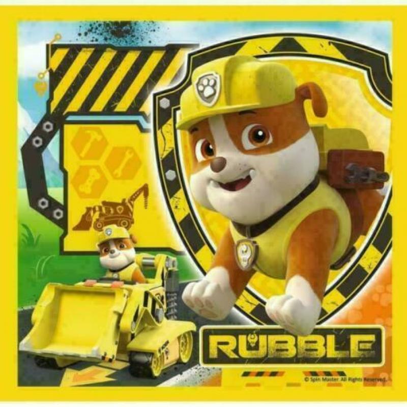 Paw Patrol 3 in 1 Puzzel - 20/36/50 stukjes - Trefl