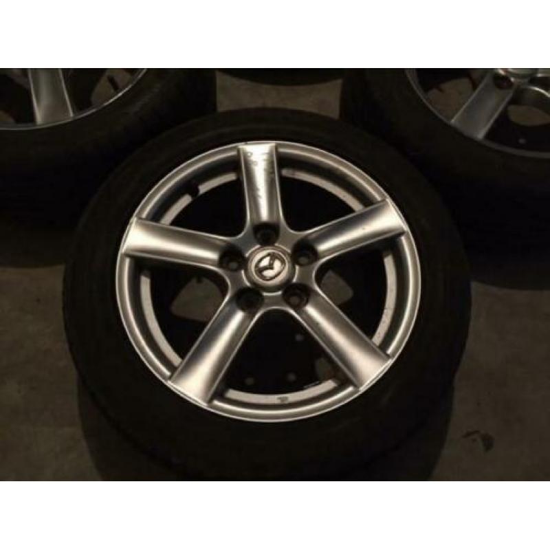 ? 16” Originele Mazda Mx5 NC velgen met Banden 5x114,3