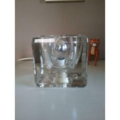 Peill & Putzler tafellamp lamp ice cube jaren 60