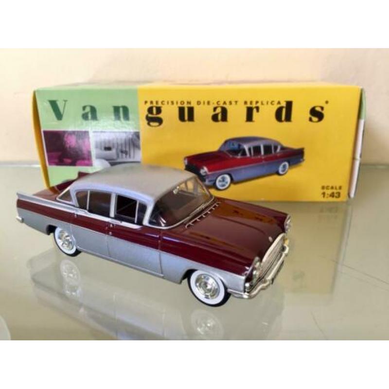 Vauxhall PA Cresta - Maroon & Silver Grey. Vanguards VA06403