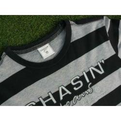 grijs zwart gestreept CHASIN shirt maat M als nieuw