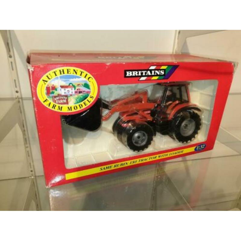 Same RUBIN 150 met frontlader Britains 00037 1:32
