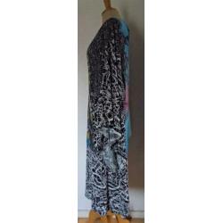Mooie print jurk met vlinder mouwen van Save the Queen! XL