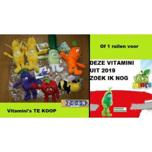 Vitamini popjes kopen of ruilen (lidl actie 2018 - 2019)