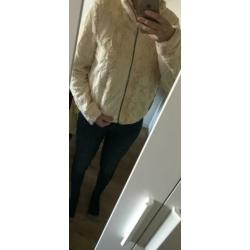 Pull & Bear (nep) bont jasje/vestje maat S!