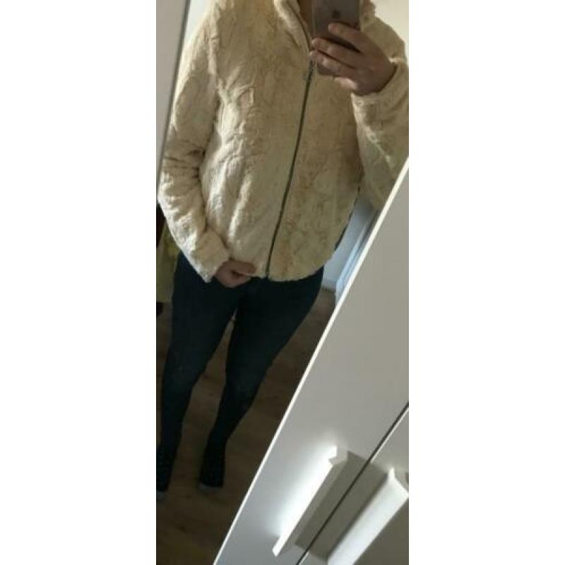 Pull & Bear (nep) bont jasje/vestje maat S!