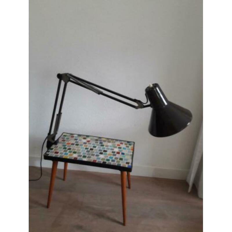 Retro vintage bureaulamp seventies