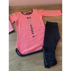 Bakkaboe setje jurk + legging maat 74