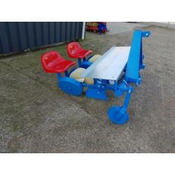 2 rij schijven plantmachine